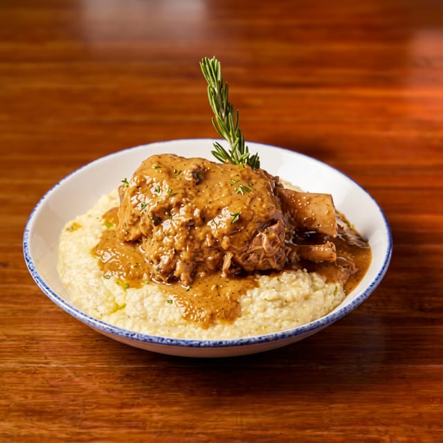 Braised Pork Shank.