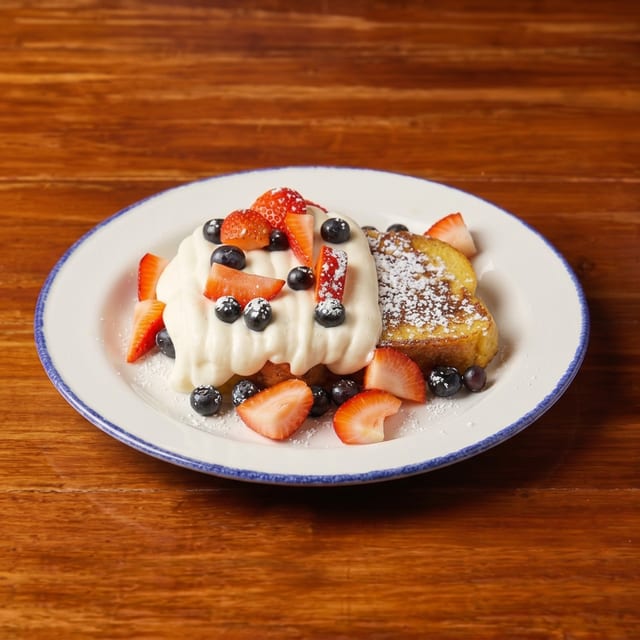 1 French Toast (powdered sugar).