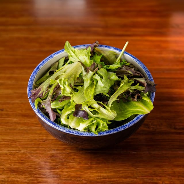 Mixed Greens with Balsamic Vinaigrette.